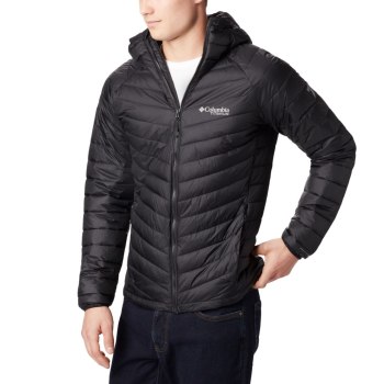 Columbia Muške Jakne - Snow Country Hooded Crne | KSUI-15469